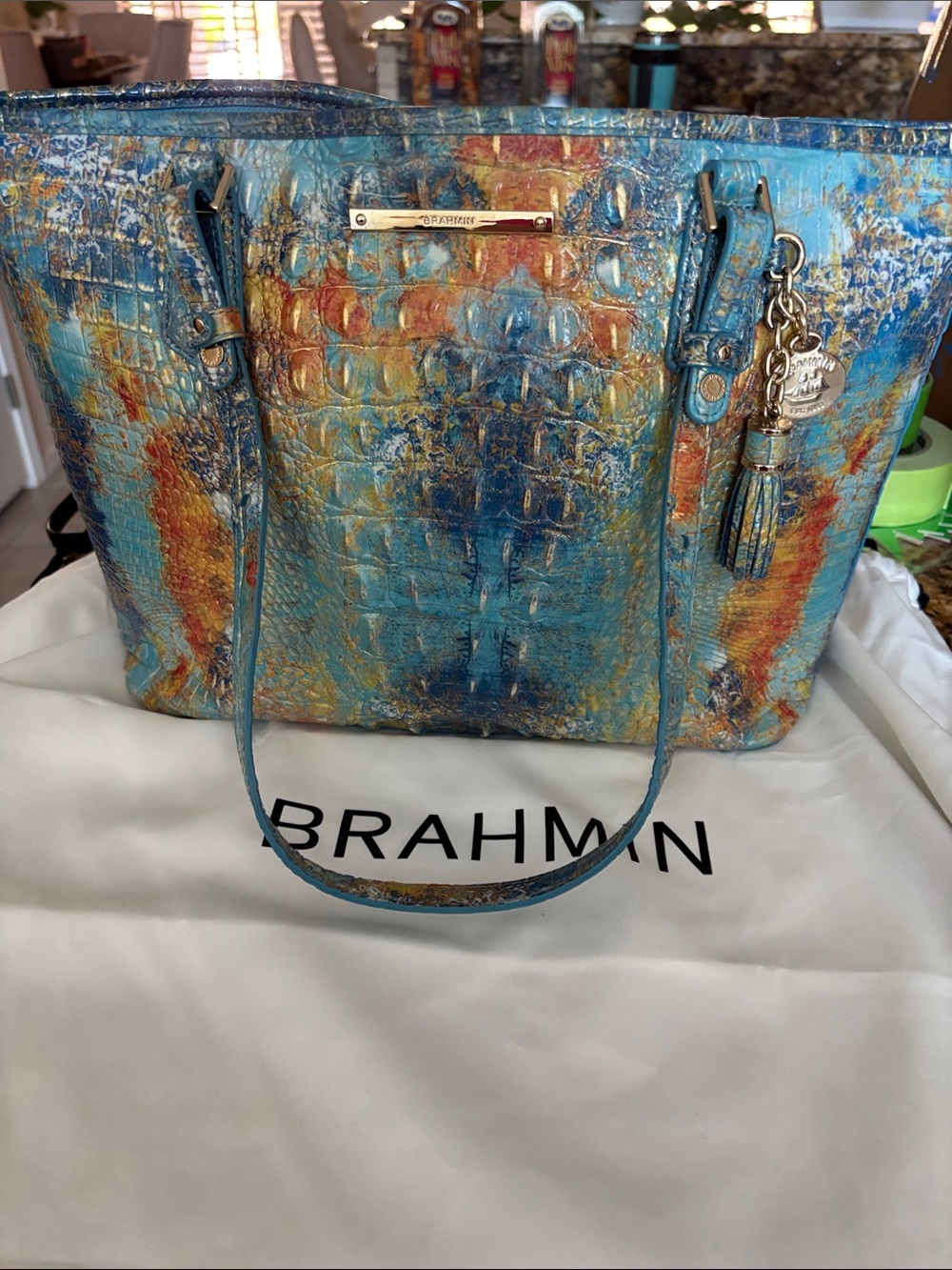 BRAHMIN medium ASHER TOTE